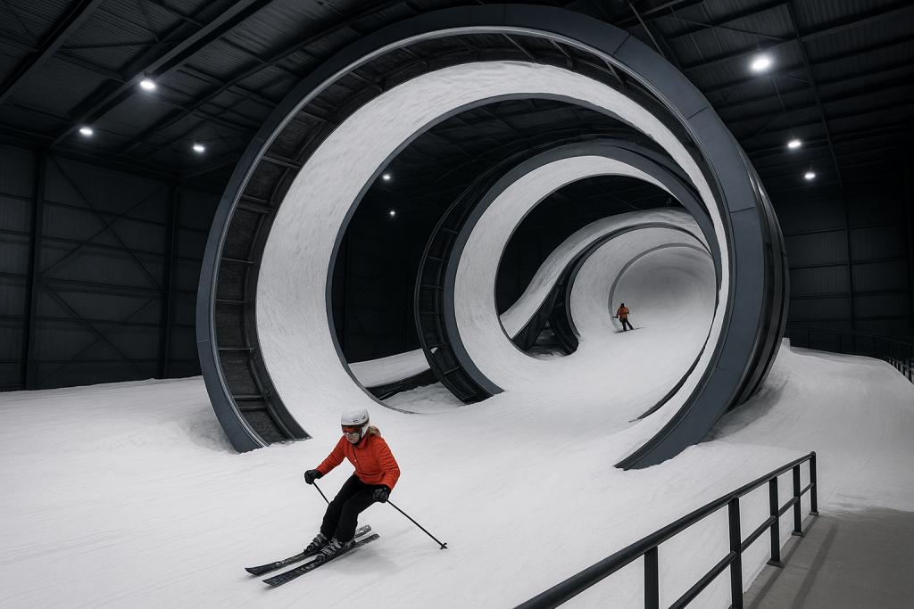 Australija 2027: Otvara se džinovska rotirajuća skijaška staza koja nikada ne prestaje