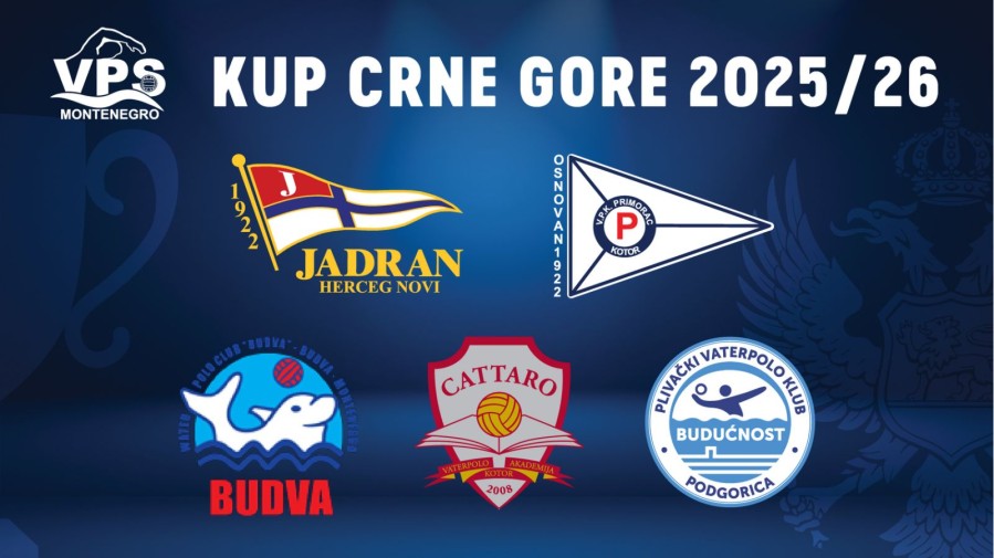 Kup Crne Gore u Vaterpolu 2025: Počinje uzbudljivo predtakmičenje