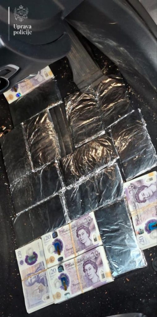 Velika količina novca zaplijenjena na graničnom prelazu Debeli Brijeg