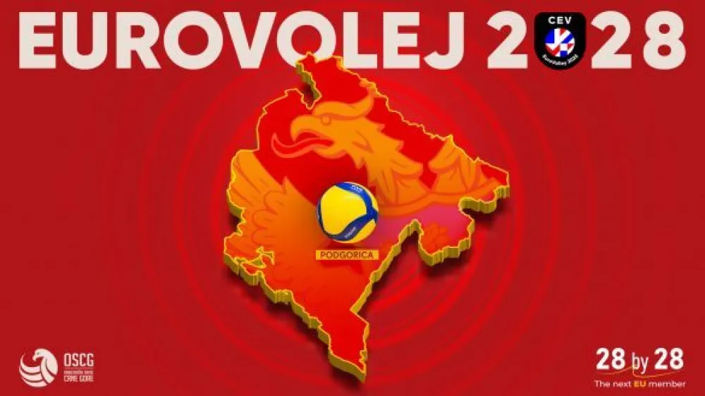 Crna Gora domaćin Evropskog prvenstva u odbojci 2028. godine