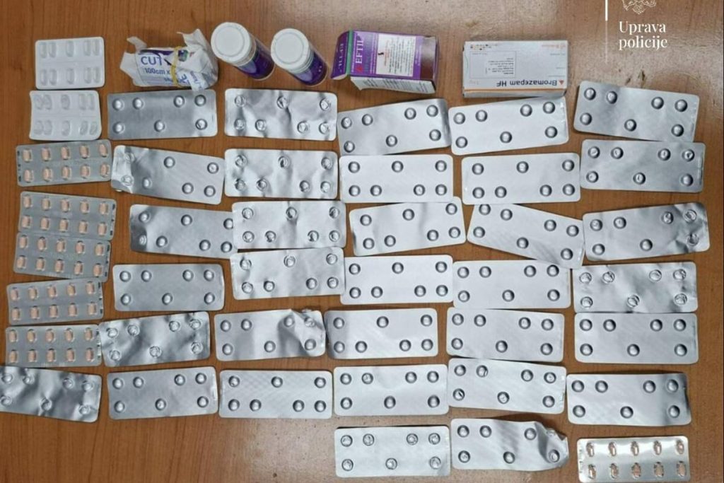 Uhapšen Pljevljak osumnjičen za prodaju amfetamina: Policija nakon višemjesečne istrage stavila lisice operativno interesantnom licu