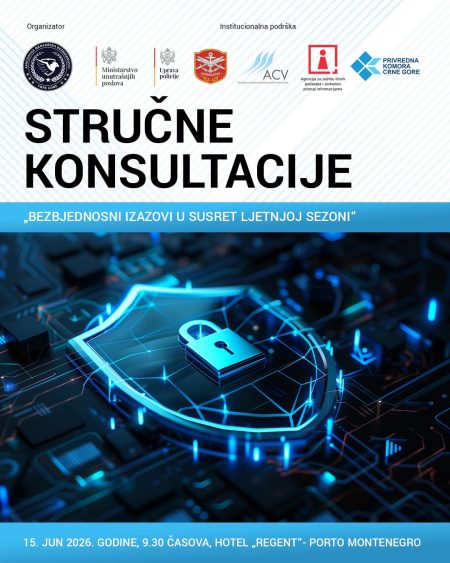 Stručne konsultacije o bezbjednosti ljetnje turističke sezone okupljaju donosioce odluka i eksperte