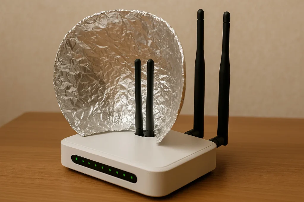 Jednostavan trik za jači Wi-Fi signal: Aluminijumska folija kao kućni pojačivač dometa