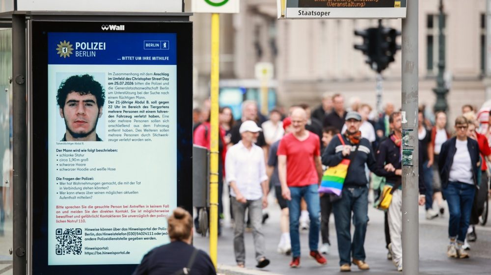 Policija usmrtila osumnjičenog za napad na Paradi ponosa u Berlinu