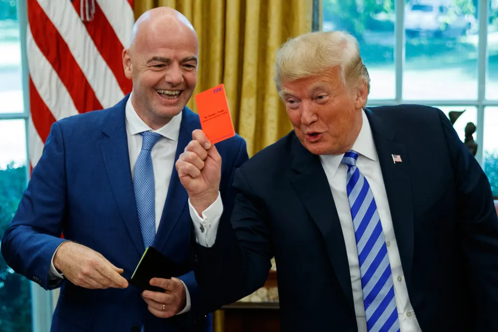 Infantino potvrdio razgovor sa Trampom, ali negira uticaj na odluke