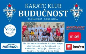 KK Budućnost Bemax okupio karate stručnjake i takmičare iz šest zemalja