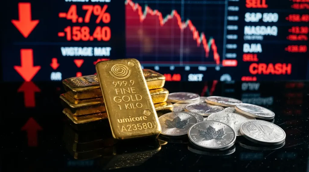 Zlato i srebro pod pritiskom: šta jači dolar i skuplje obveznice znače za tržišta