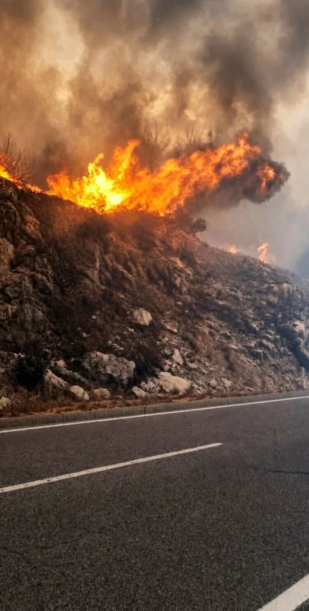Požari širom Crne Gore: Vatra aktivna na više lokacija, Ponikvice pod kontrolom