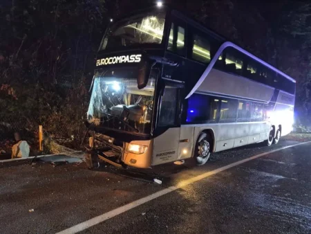Vozač autobusa uhapšen nakon nezgode kod Mojkovca: Povrijeđene tri učenice i dvije odrasle osobe