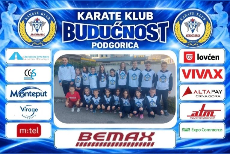 Novi izazovi za Karate klub Budućnost Bemax: Plavi spremni za Mostar Open