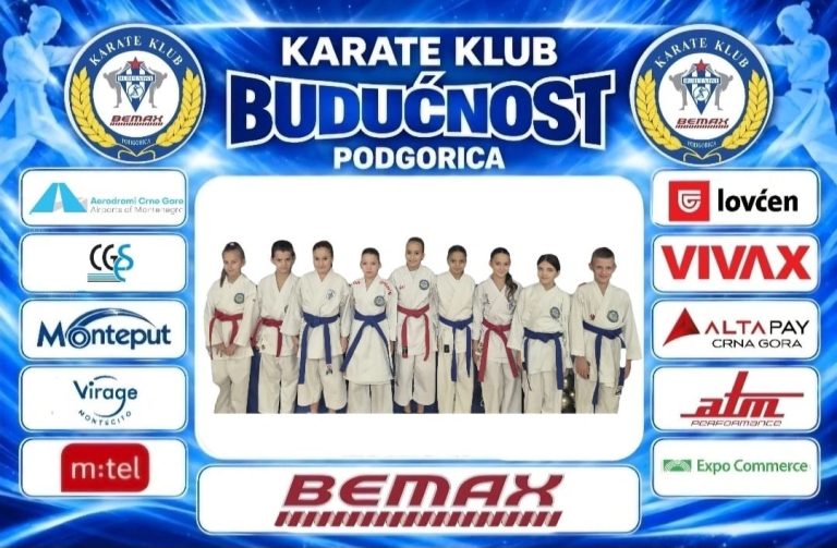 Najmlađi karatisti Budućnosti Bemax ovog vikenda na dva turnira