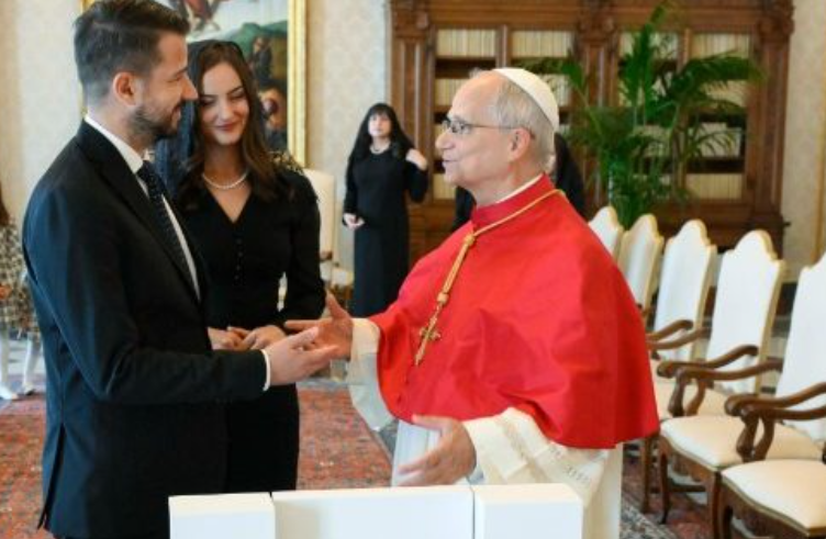 Milatović sa papom Lavom XIV: EU integracije Crne Gore i Ukrajina u fokusu razgovora